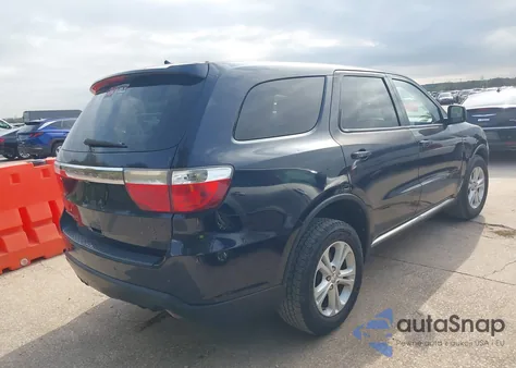 2011 Dodge Durango Express из США, поврежденный, VIN 1D4RD2GG9BC694802